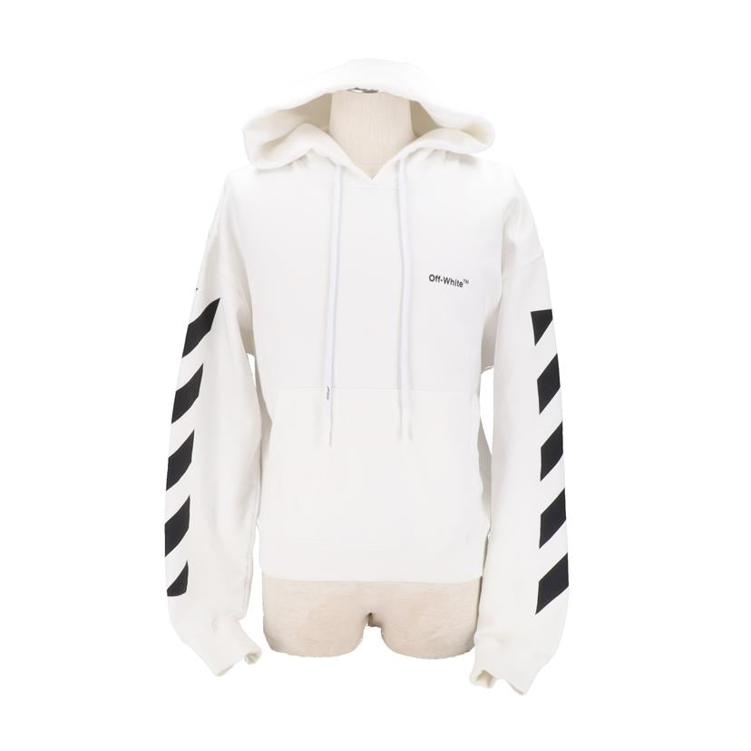 OFF－WHITE オフホワイト/プルオーバーパーカー／ホワイト//ABランク/18