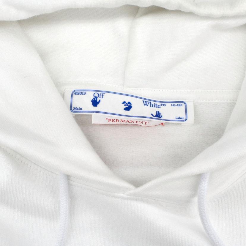 OFF－WHITE オフホワイト/プルオーバーパーカー／ホワイト//ABランク/18