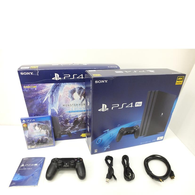 SONY SONY/PS4Pro本体1TBジェットブラック/CUHJ-10032//0335407/Bランク/88
