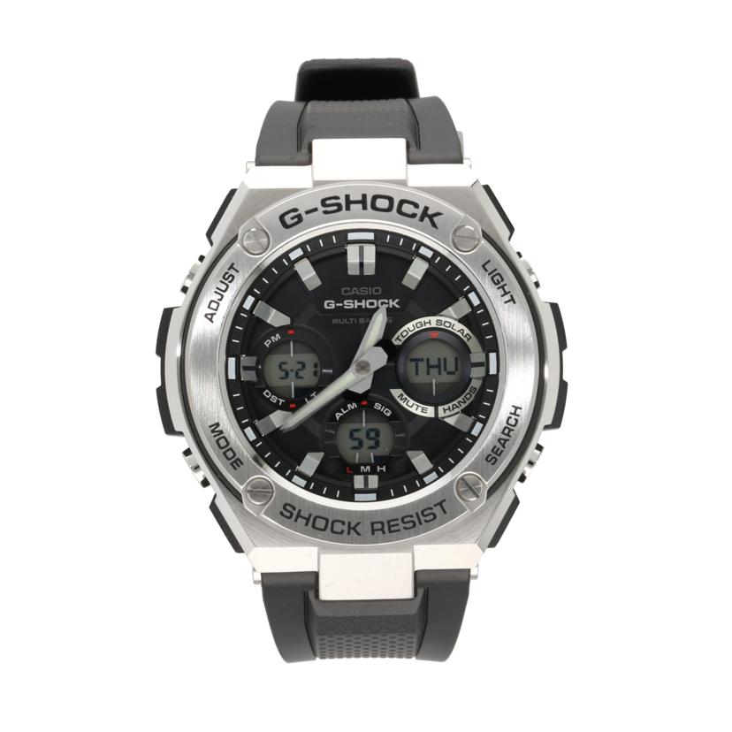 CASIO カシオ/G-SHOCK/G-STEELデジアナウォッチ/電波ソーラー/GST-W110-1AJF//002*****/SAランク/18