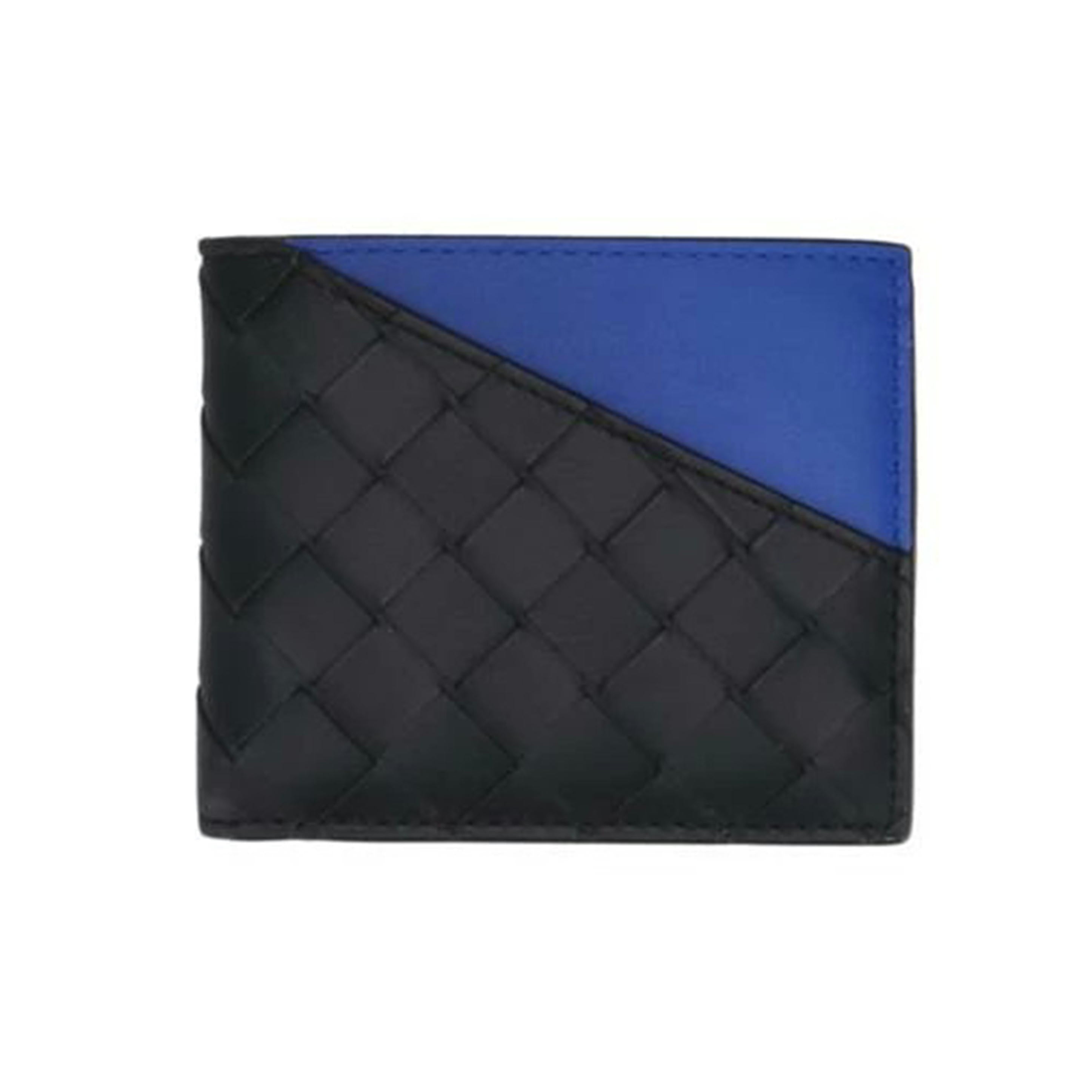 BOTTEGA VENETA ボッテガヴェネタ/イントレチャート二つ折財布/バイカラー//Aランク/75