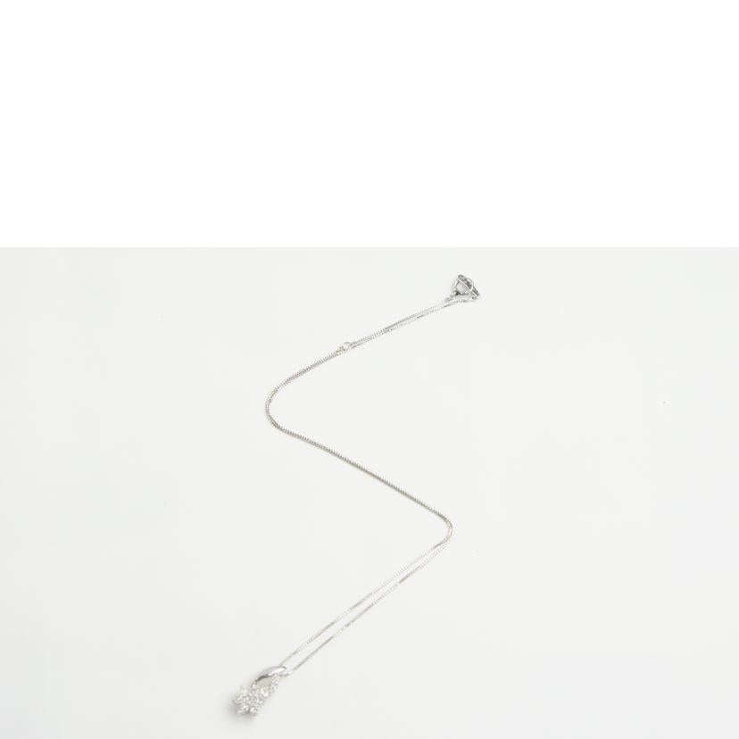 Pt850ダイヤネックレス／0．50／40cm//ABランク/64