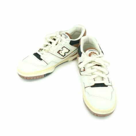 new　balance ニューバランス/550VGC／ホワイト／ブラウン／ブラック/BB550VGC//ｻｲｽﾞ:27cm/Bランク/75