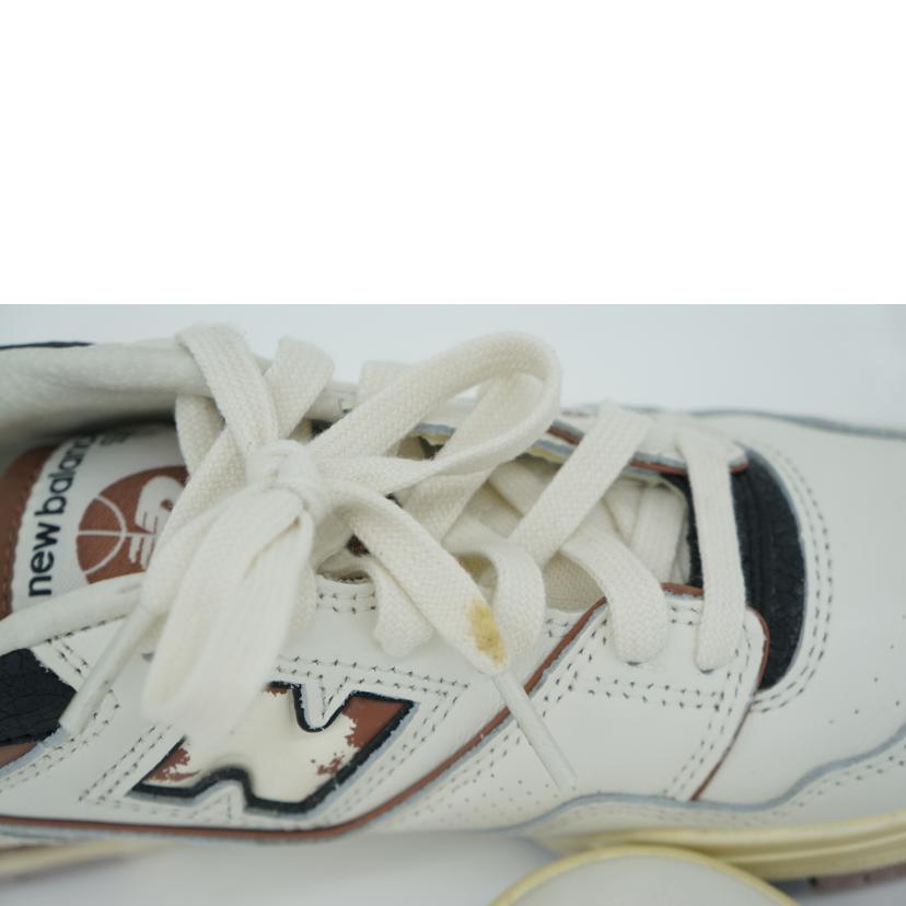 new　balance ニューバランス/550VGC／ホワイト／ブラウン／ブラック/BB550VGC//ｻｲｽﾞ:27cm/Bランク/75