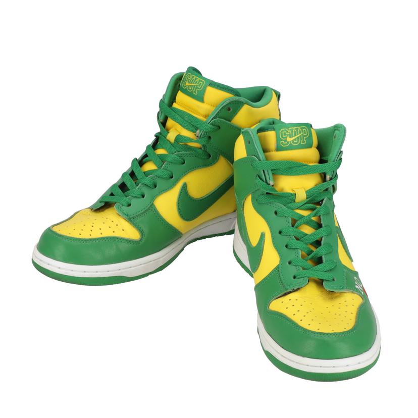 NIKE　SB ナイキ/SUPREME×DUNK　HIGH　BY　ANY　MEANS/DN3741-700//Bランク/18