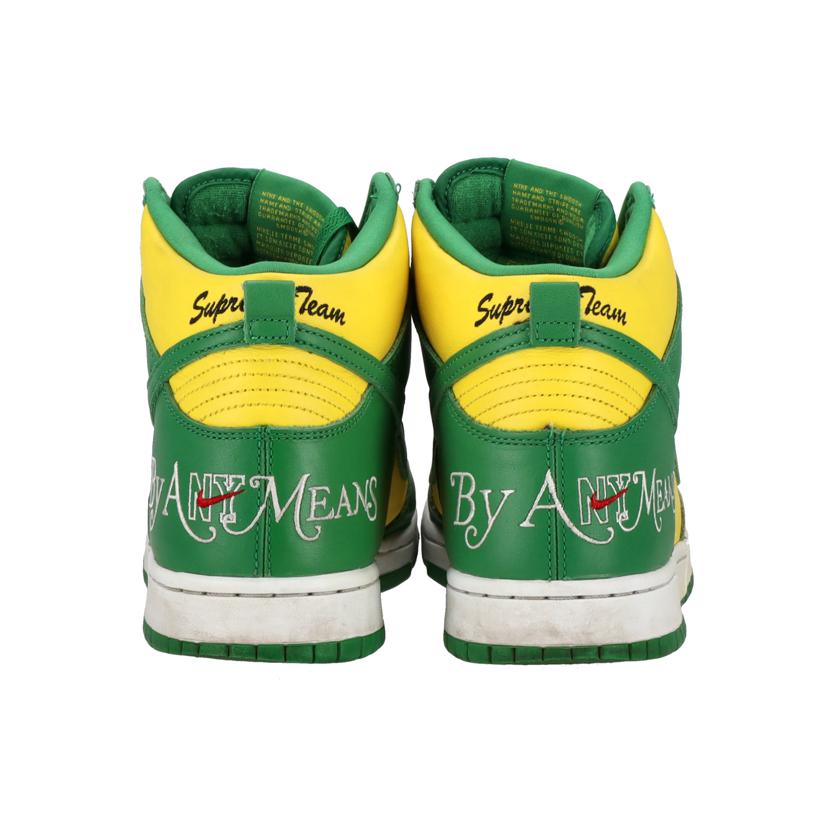 NIKE　SB ナイキ/SUPREME×DUNK　HIGH　BY　ANY　MEANS/DN3741-700//Bランク/18