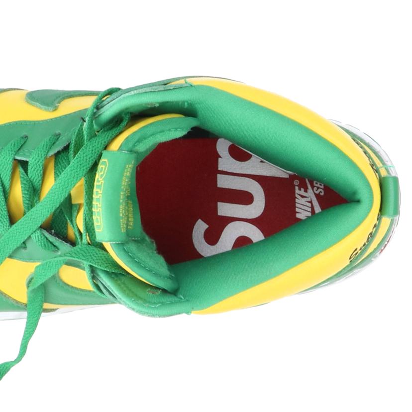 NIKE　SB ナイキ/SUPREME×DUNK　HIGH　BY　ANY　MEANS/DN3741-700//Bランク/18