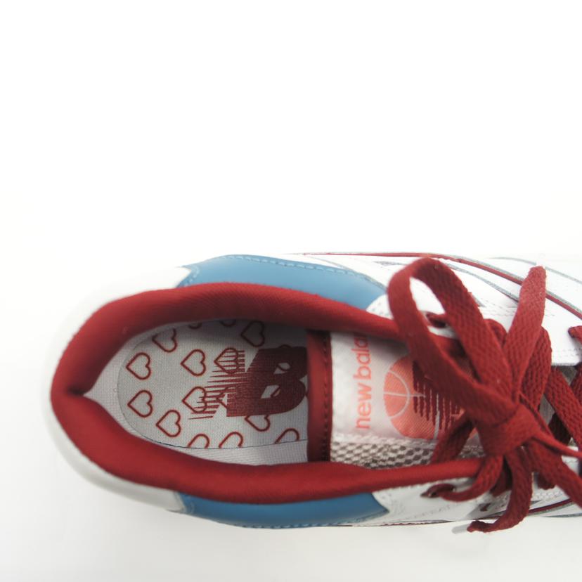 NB ニューバランス/550／ホワイト／ピンク／ブルー/BB550ZAV//ｻｲｽﾞ:27cm/Aランク/75