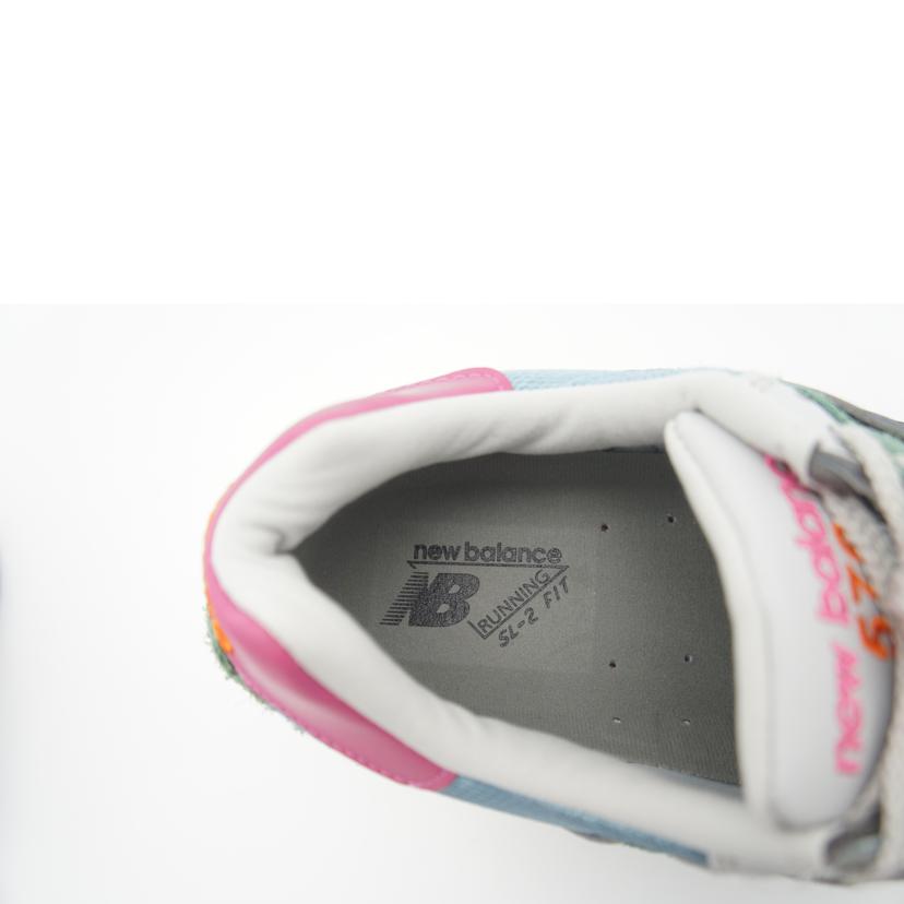 NB ニューバランス/576／グリーン／ストーンブルー/OU576GBP//ｻｲｽﾞ:UK表記8/ABランク/75