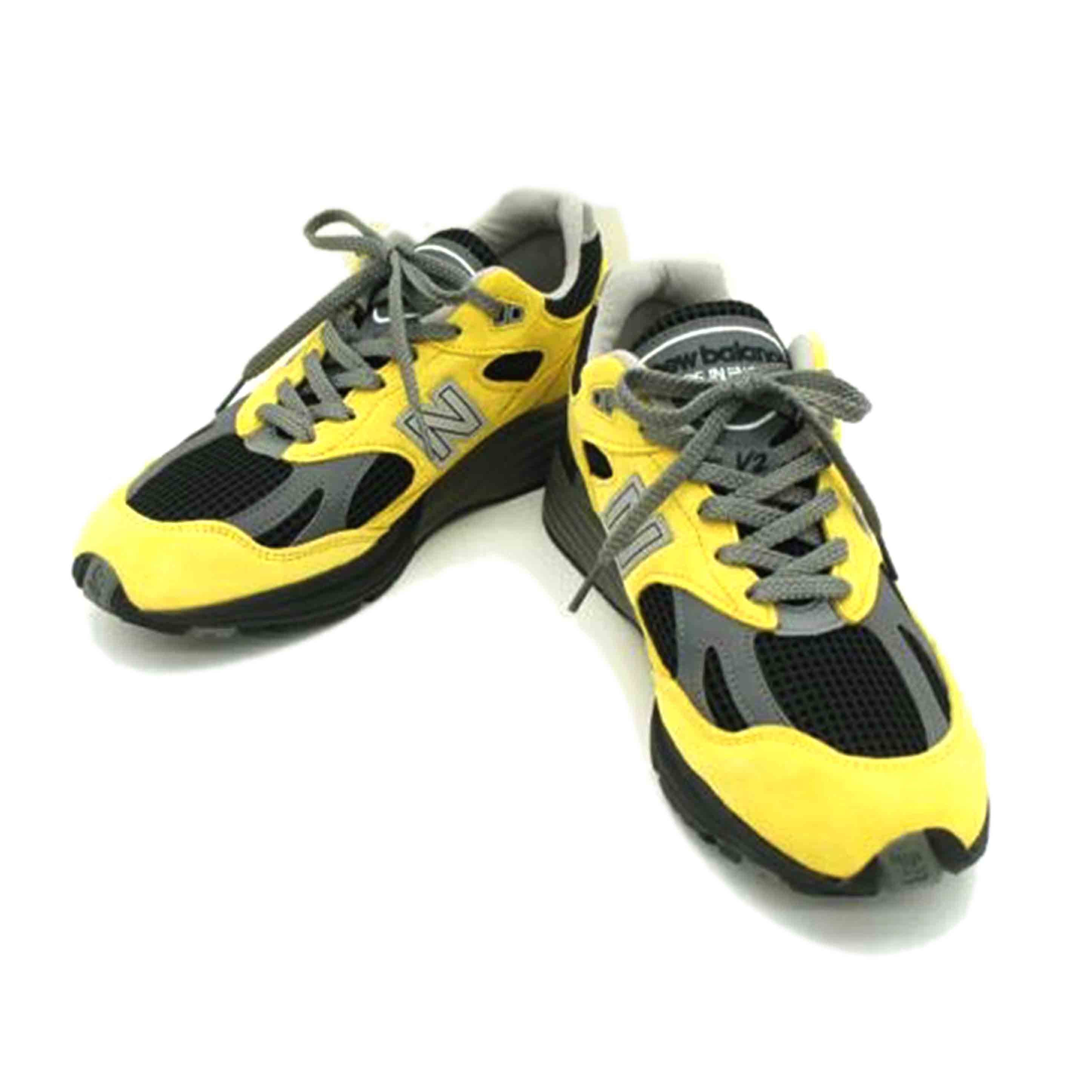 NB ニューバランス/991V2／イエロー/U991YK2//ｻｲｽﾞ:UK表記8 1/2/ABランク/75