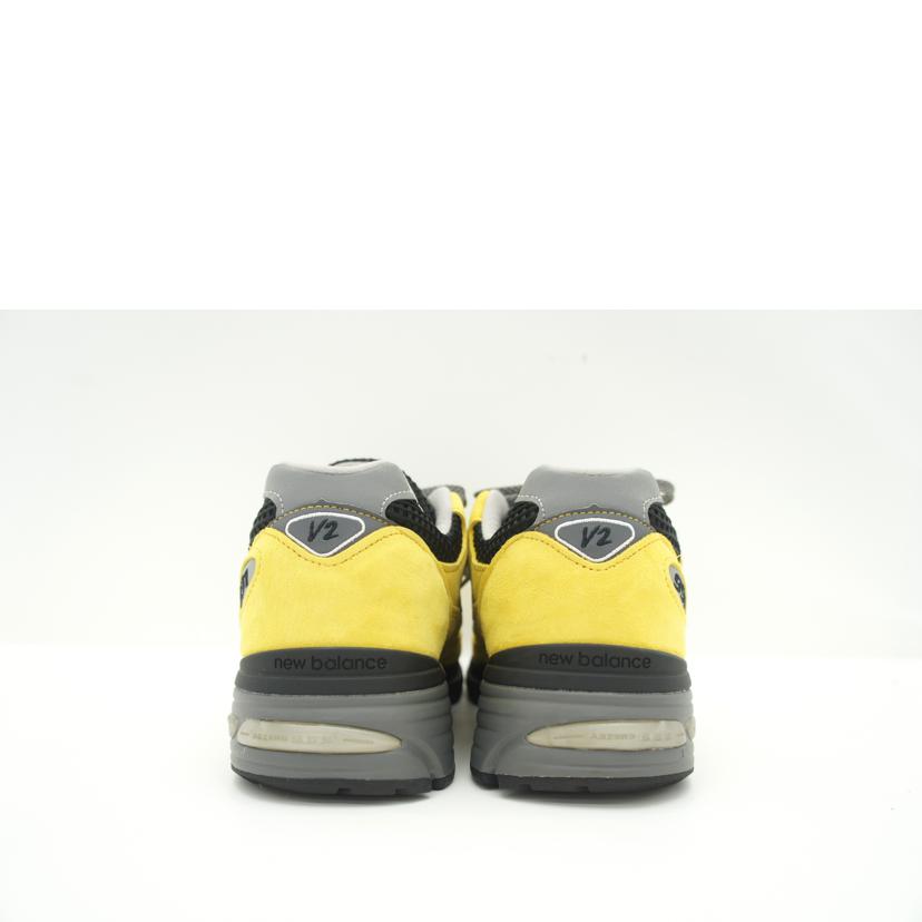 NB ニューバランス/991V2／イエロー/U991YK2//ｻｲｽﾞ:UK表記8 1/2/ABランク/75
