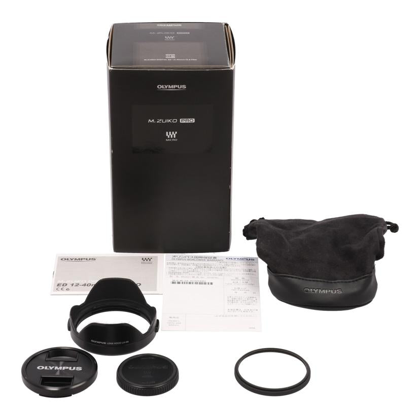 ＯＬＹＭＰＵＳ オリンパス/交換レンズ／１２－４０ｍｍ/ED 12-40mm F2.8 PRO//AC5254491/Bランク/82