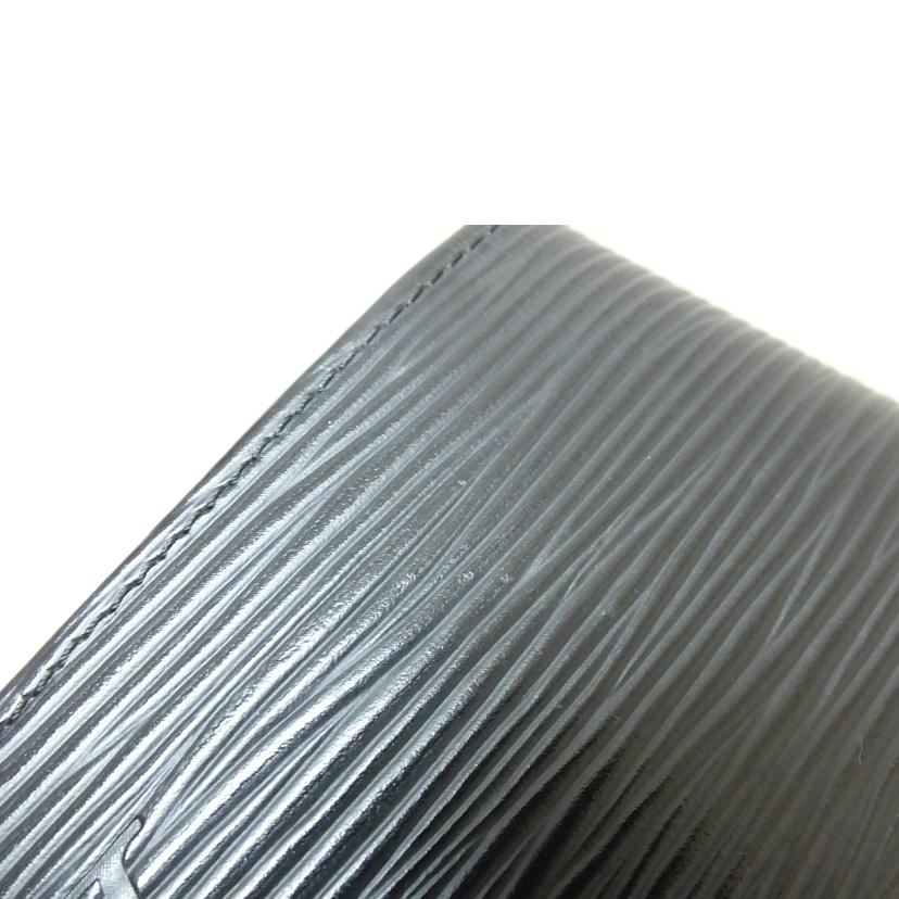 LOUIS VUITTON ルイヴィトン/ポルトフォイユ・ブラザ／エピ・ノワール/M66542//SP3***/Bランク/88