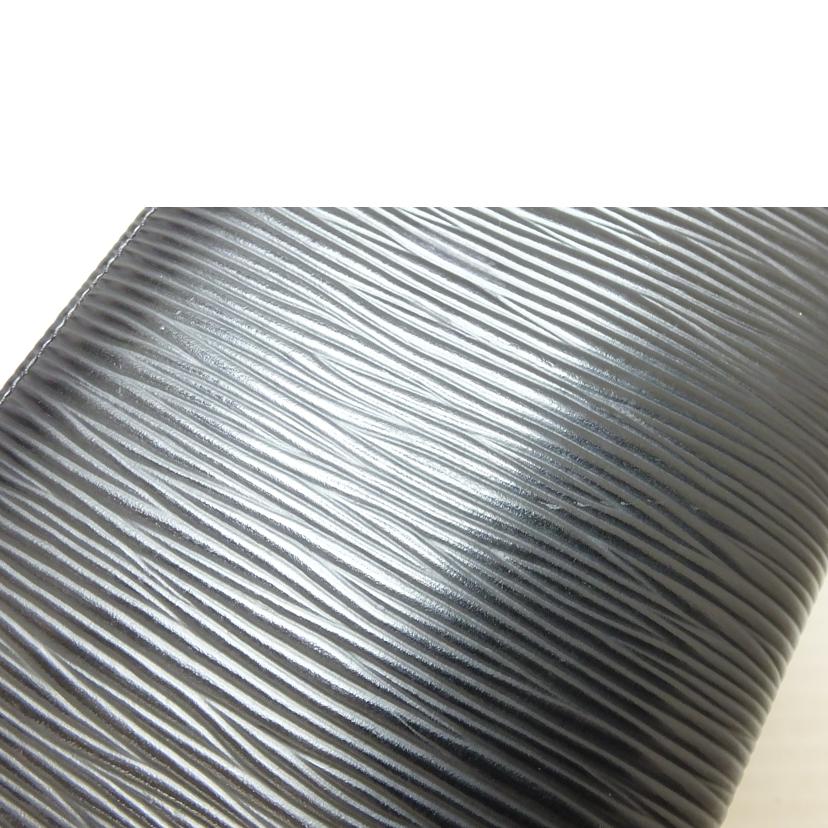 LOUIS VUITTON ルイヴィトン/ポルトフォイユ・ブラザ／エピ・ノワール/M66542//SP3***/Bランク/88