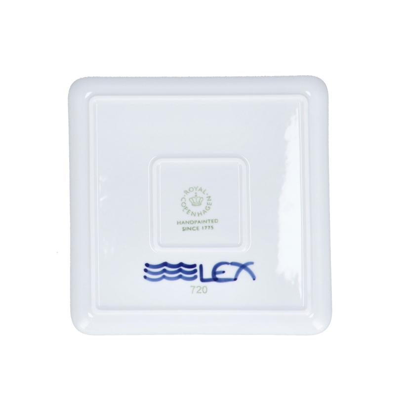 ROYAL　COPENHAGEN/ブルーフルーテッド　メガ　スクエア　ディッシュ//Aランク/09