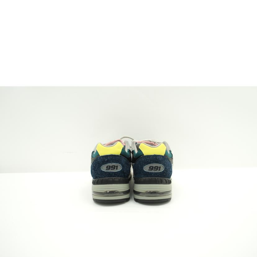 NB ニューバランス/991／グレー／ティール/M991PSG//ｻｲｽﾞ:UK表記8/Aランク/75