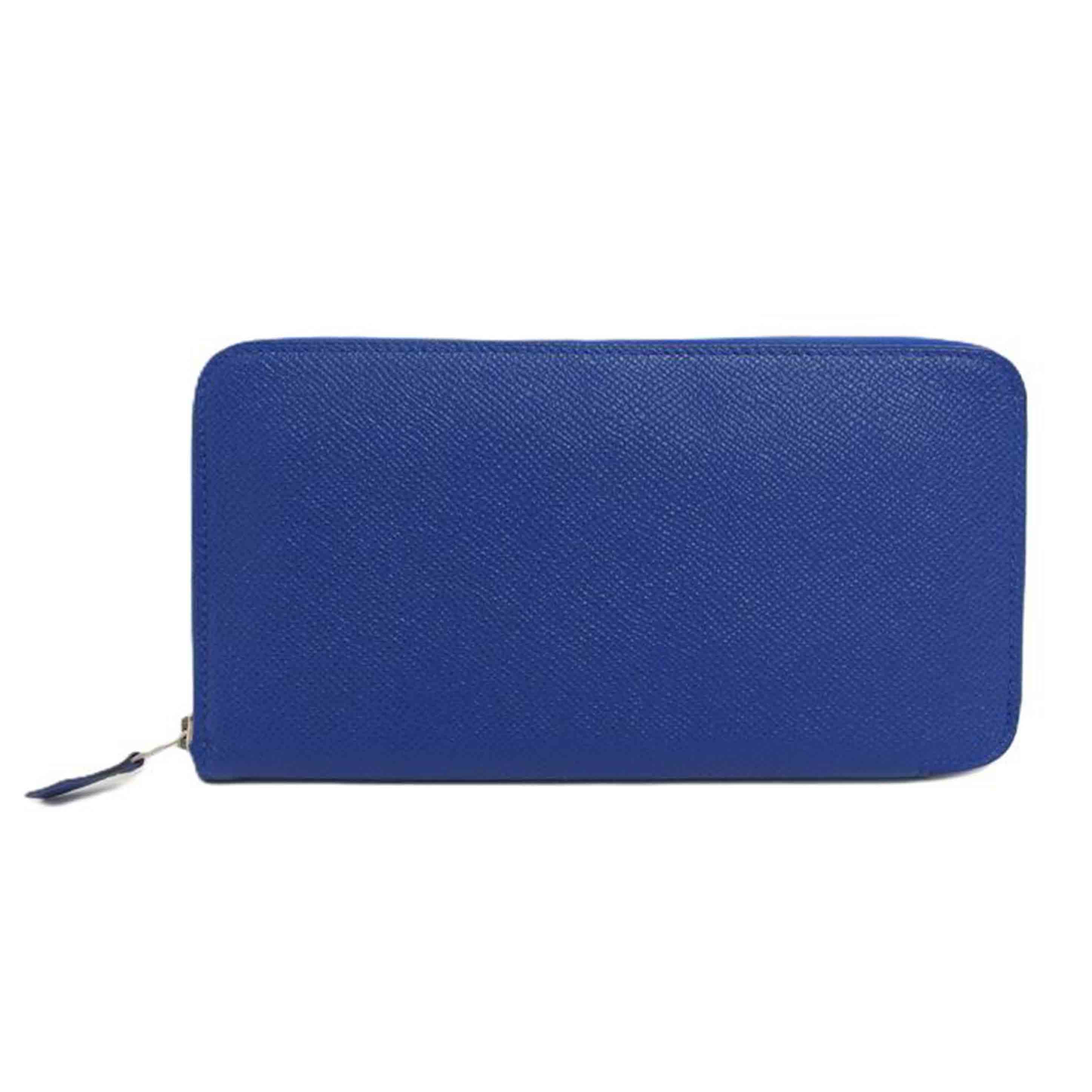 HERMES エルメス　長財布　ラウンドジップウォレット/アザップロング・クラシック／ブルー系/044088CK//T A********/Aランク/04