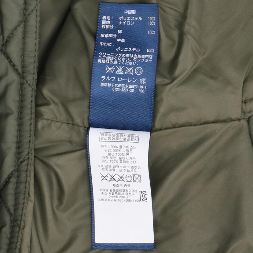RALPH　LAUREN ラルフローレン/POLO　キルティングジャケット／M／カーキ/7257398HGHT//Bランク/01