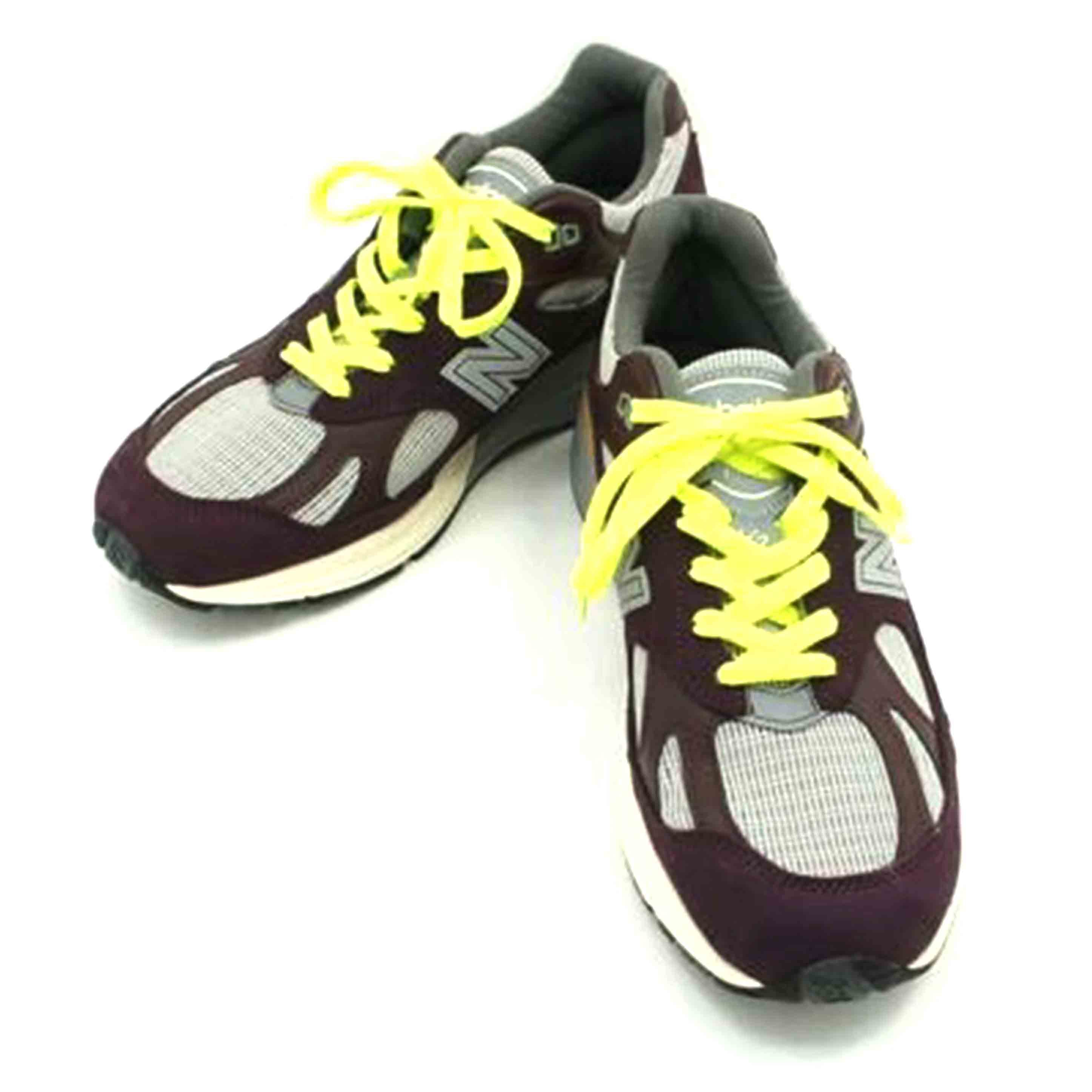 NB ニューバランス/パタ×991V2／ダークパープル/U991PD2//ｻｲｽﾞ:UK表記8 1/2/Aランク/75