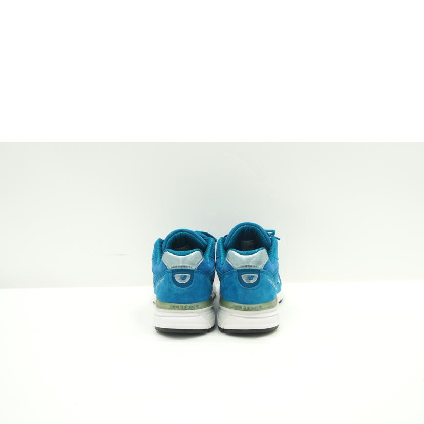NB ニューバランス/990V4／Lake　Blue/W990LB4//ｻｲｽﾞ:UK表記8 1/2/Aランク/75