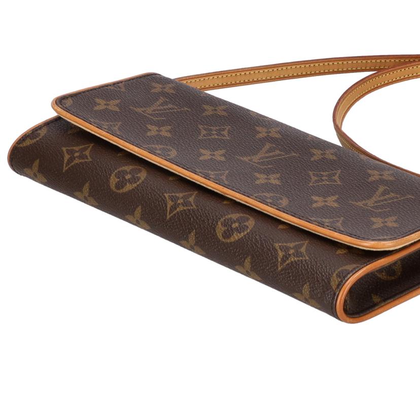 LOUIS VUITTONルイヴイトン/ポシェットツインGM／モノグラム/M51852//FL0***/ABランク/93