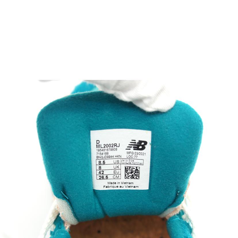 NB ニューバランス/サレヘ・ベンバリー×2002R／ウォータービーザガイド/ML2002RJ//ｻｲｽﾞ:26.5cm/Aランク/75
