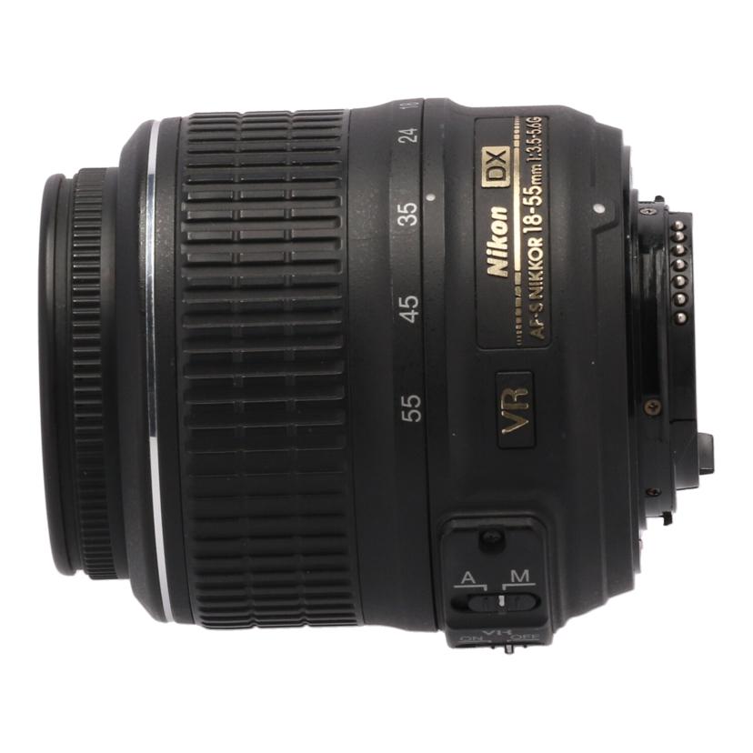 Ｎｉｋｏｎ ニコン/交換レンズ／１８－５５ｍｍ/AF-S DX18-55mm f3.5-5.6G VR//53834707/Bランク/82