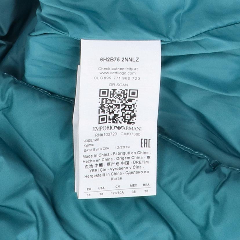 EMPORIO　ARMANI エンポリオアルマーニ/中綿ジャケット／グリーン系//ABランク/18