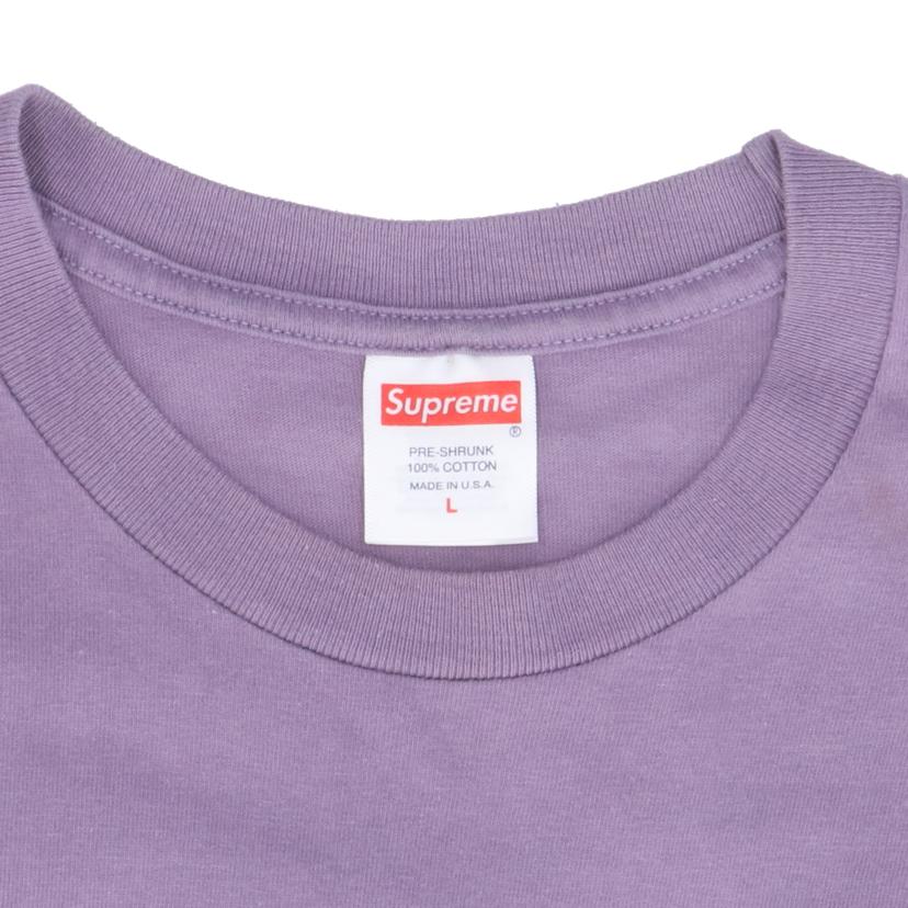 Supreme シュプリーム/SUPREME　ロゴTシャツ／パープル//ABランク/18
