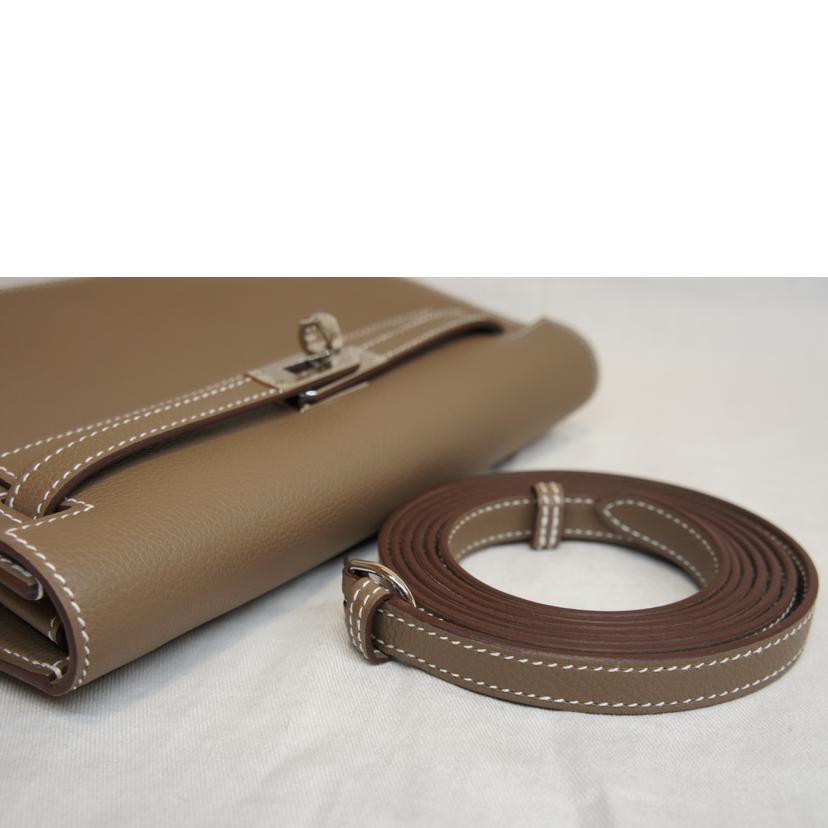 HERMES エルメス/ケリーダンス／エバーカラー／エトゥープ／SV金具／エヴァーカラー//W/SAランク/92