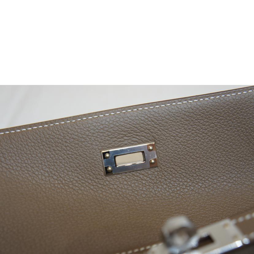 HERMES エルメス/ケリーダンス／エバーカラー／エトゥープ／SV金具／エヴァーカラー//W/SAランク/92