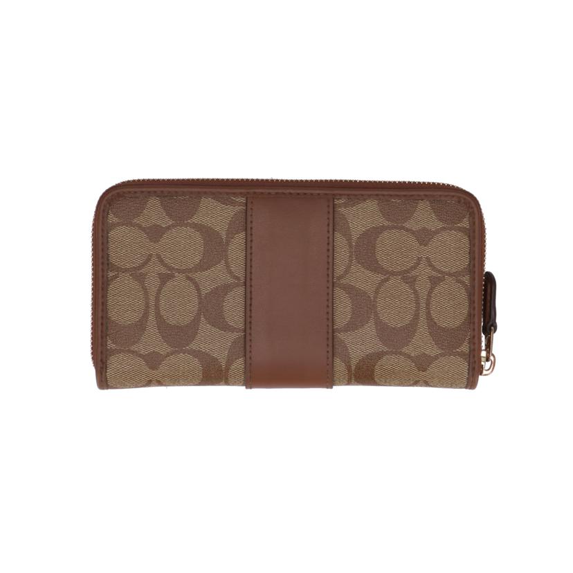 COACH コーチ/シグネチャー／ラウンドファスナー長財布/54630//C23**/ABランク/18