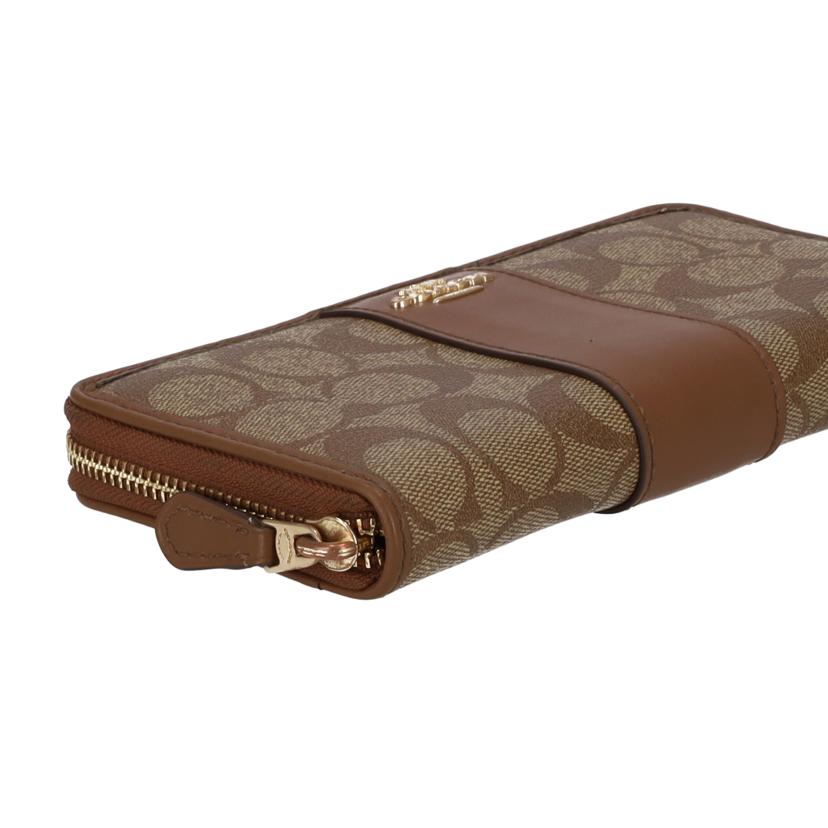COACH コーチ/シグネチャー／ラウンドファスナー長財布/54630//C23**/ABランク/18