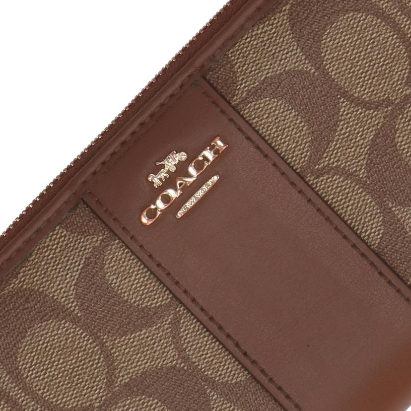COACH コーチ/シグネチャー／ラウンドファスナー長財布/54630//C23**/ABランク/18