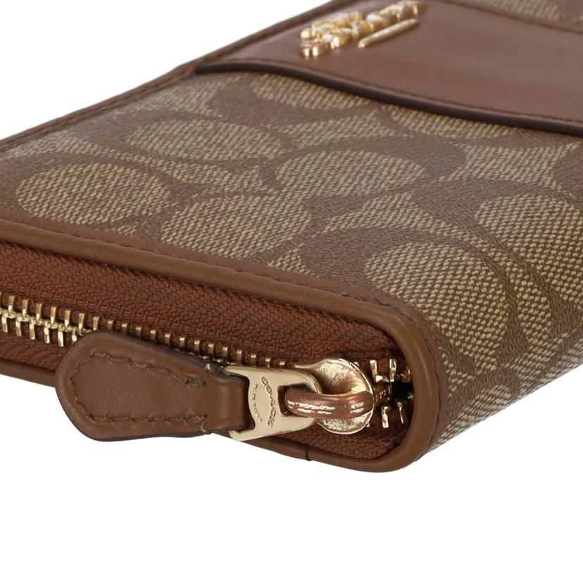 COACH コーチ/シグネチャー／ラウンドファスナー長財布/54630//C23**/ABランク/18