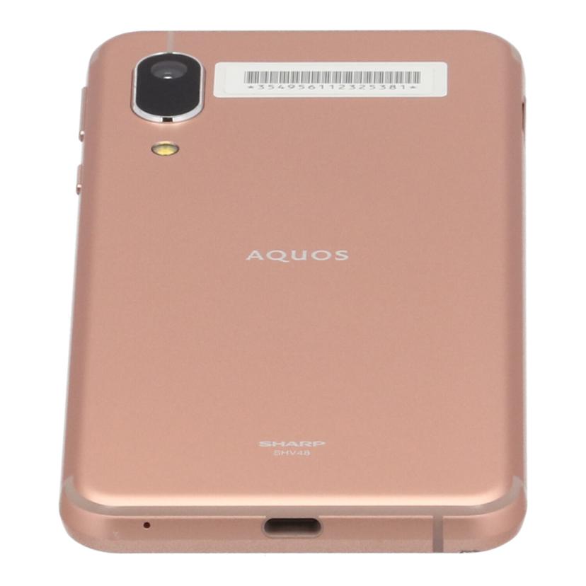 SHARP　au シャープ　/スマートフォン／AQUOS　sense3　basic/SHV48//354956112325381/Bランク/19