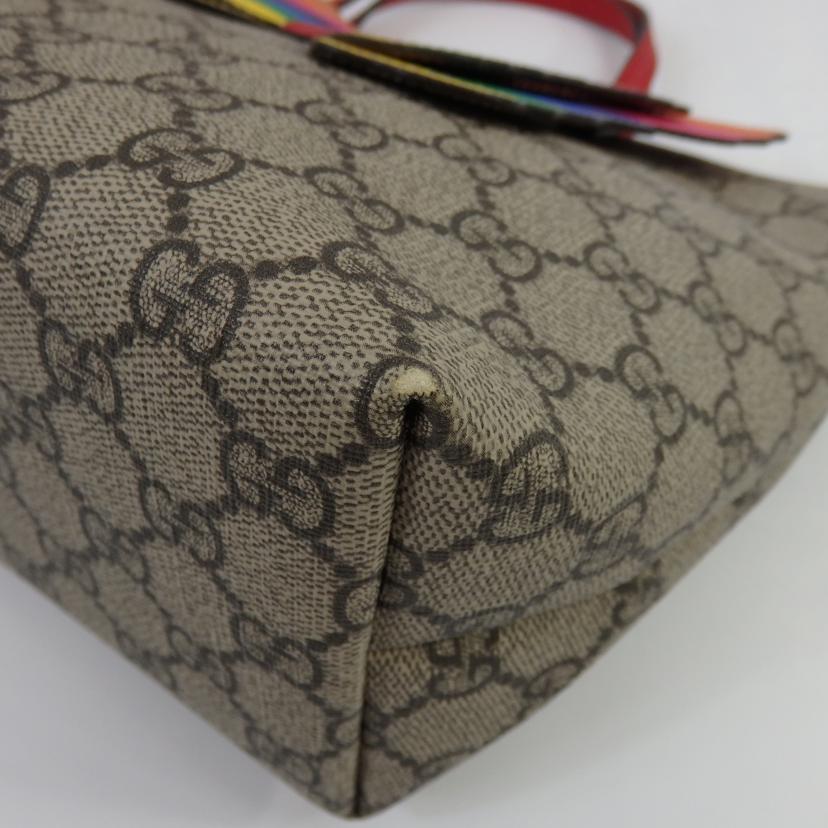 GUCCI グッチ/GGスプリームレインボーバタフライミニトート/550768 //527***/Aランク/25