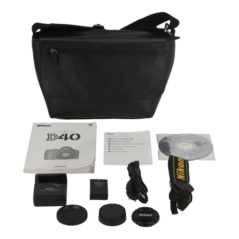Nikon ニコン　/デジタル一眼　レンズセット/D40 ﾚﾝｽﾞｾｯﾄ//2088443/Bランク/78