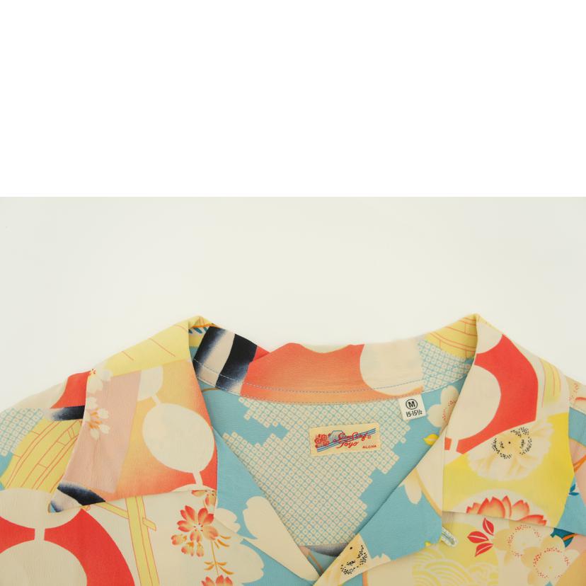 SUN　SURF ｻﾝｻｰﾌ/SUN　SURF　アロハシャツ／ランタンプロセッション/SS38573//Sランク/19