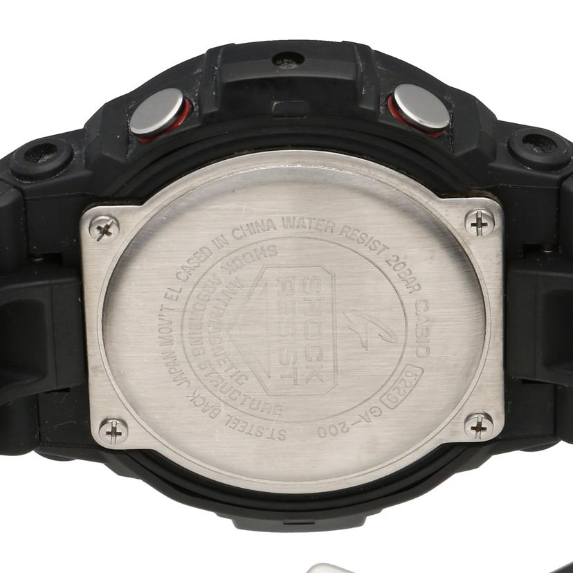 CASIO カシオ/G－SHOCKデジアナウォッチ／クォーツ/GA-200-1AJF//ABランク/18