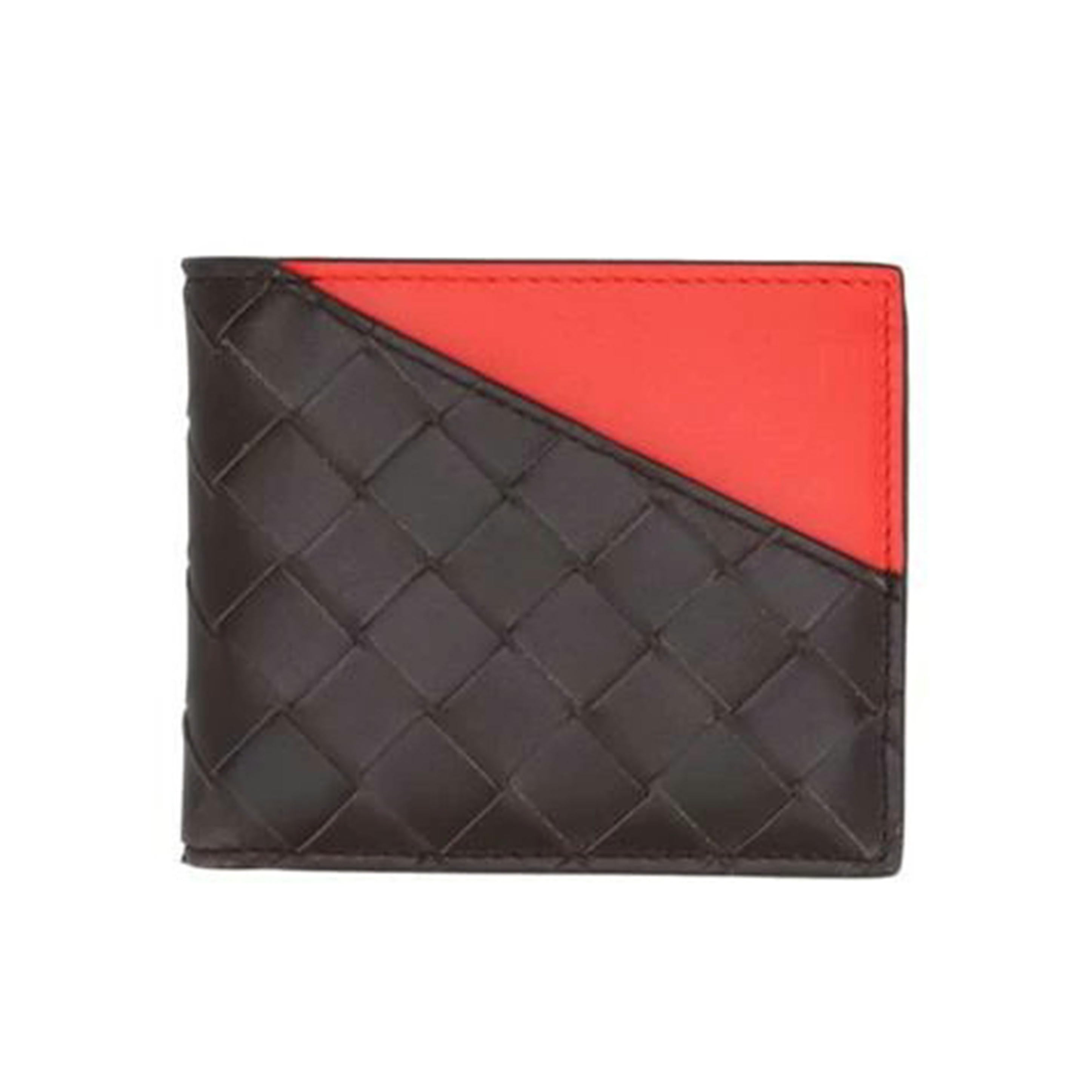 BOTTEGA ボッテガヴェネタ/イントレチャートバイカラー二つ折財布//Aランク/75