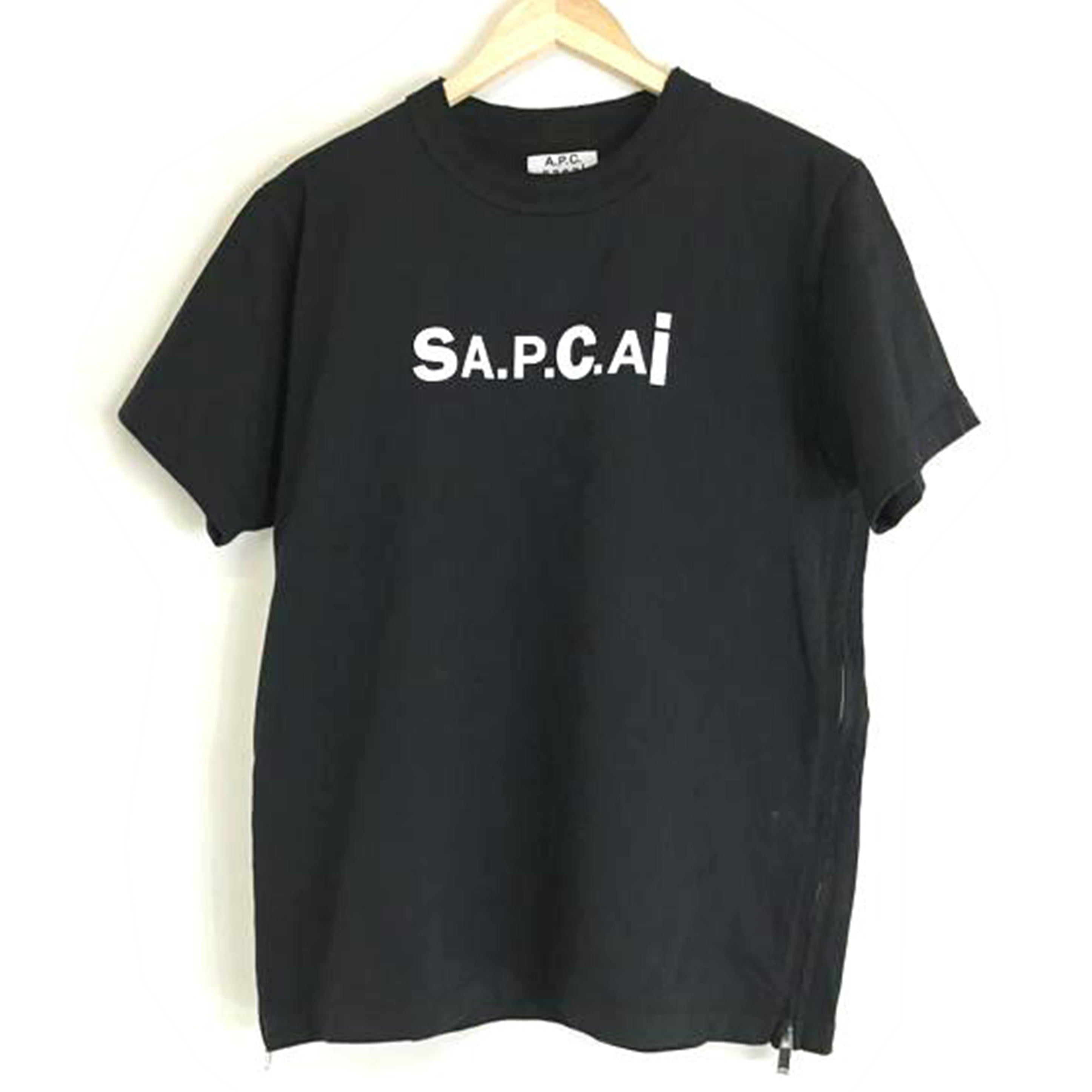 A．P．C．　sacai アーペーセー　サカイ/サイドジップロゴTシャツ//Bランク/51