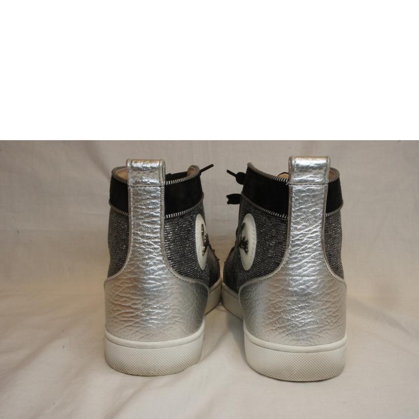 C．Louboutin クリスチャンルブタン/スパイクスタッズトゥハイカットスニーカー//ABランク/92
