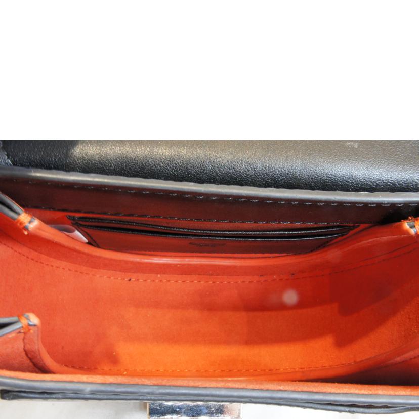 MCM エムシーエム/パトリシアロゴグラム2WAYブラック//ABランク/92