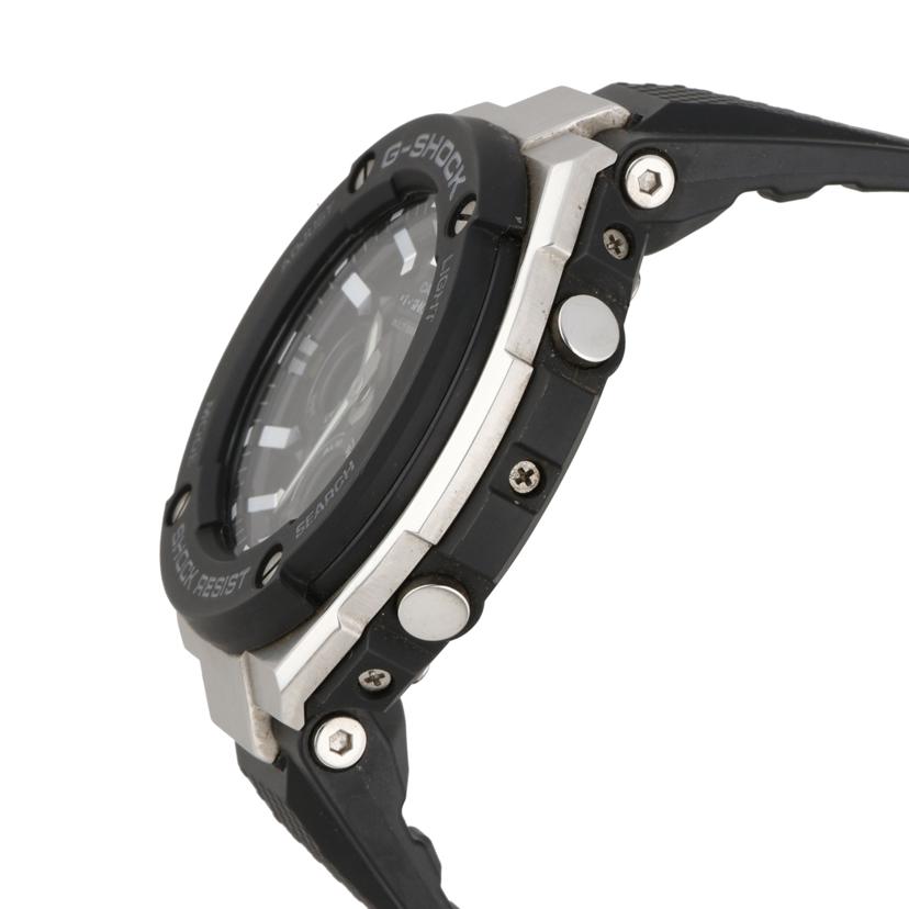 CASIO カシオ/G－SHOCK／G－スチール／ミッドサイズ／電波ソーラー/GST-W300-1AJF//B13***/ABランク/18