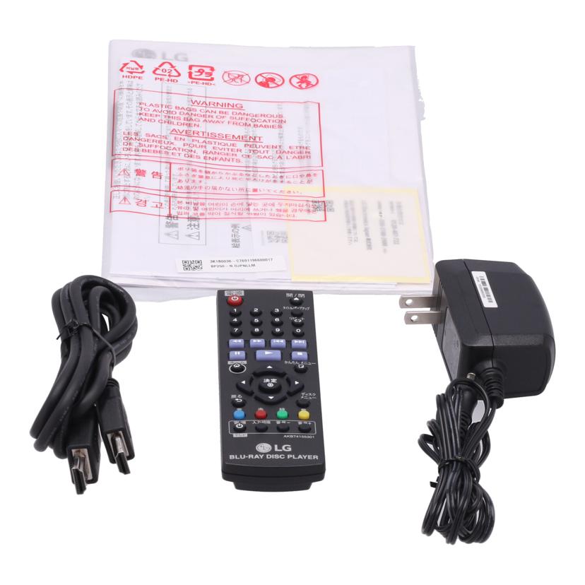 LG　Electronics LG電子　/BDプレーヤー/BP250//310HZNX141327/Bランク/63
