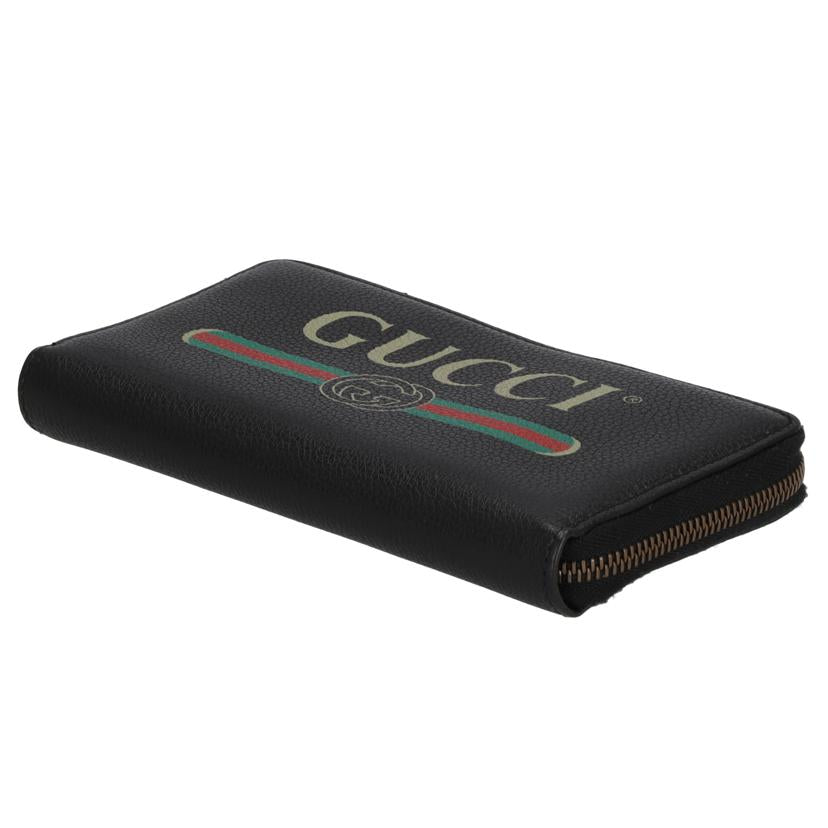ＧＵＣＣＩ グッチ/ヴィンテージロゴ／ラウンドファスナー長財布/496317//114*/ABランク/91