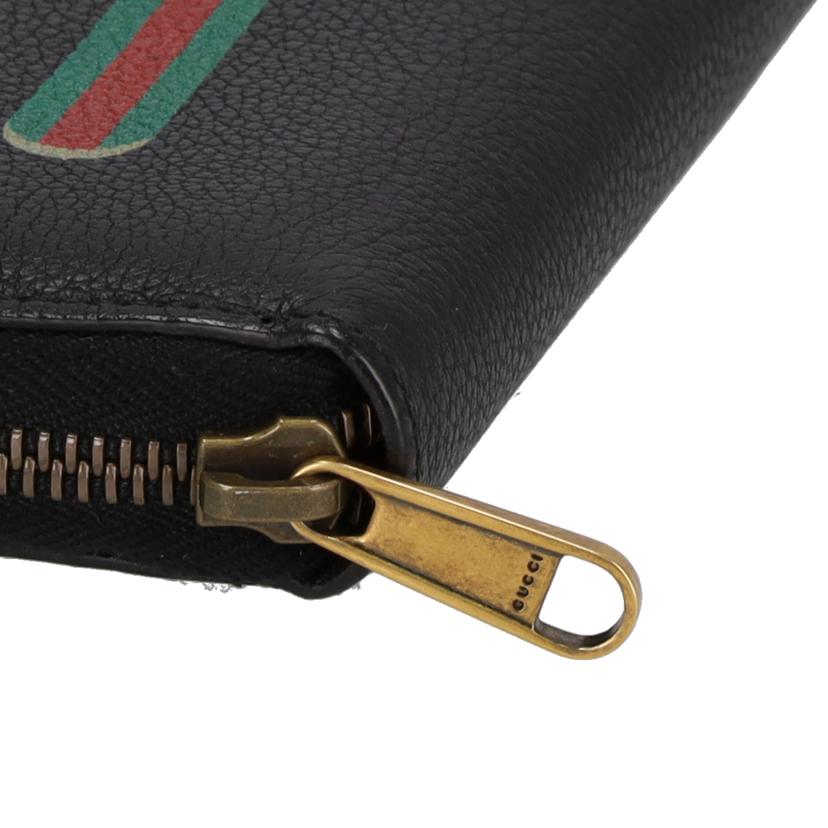 ＧＵＣＣＩ グッチ/ヴィンテージロゴ／ラウンドファスナー長財布/496317//114*/ABランク/91