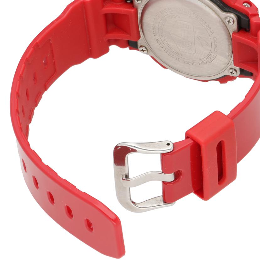 CASIO カシオ/G－SHOCK／G－LIDE／電波ソーラー　レッド/GWX-5600C-4JF//302****/ABランク/18