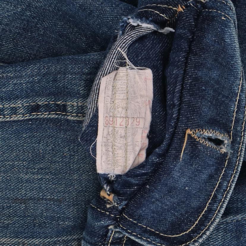 Lee リー/50＇s　60＇s／101－J／デニムジャケット／三角タグ/101-J//ｻｲｽﾞ不明/ABランク/82